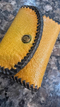 Vintage Leather Key & Coin Holder