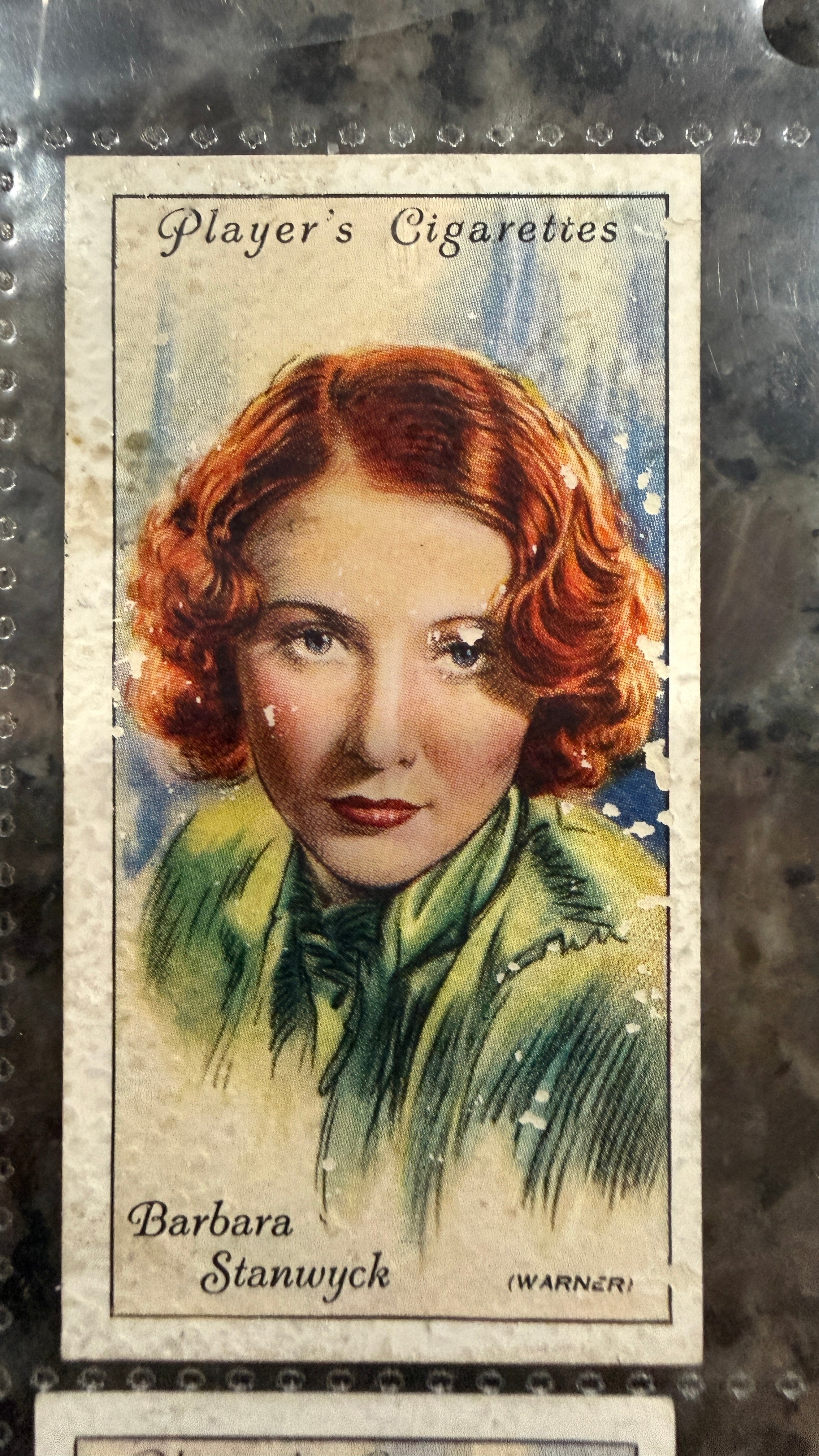 Vintage lot of original 1930s Film Star Mini cards of Hollywood Stars