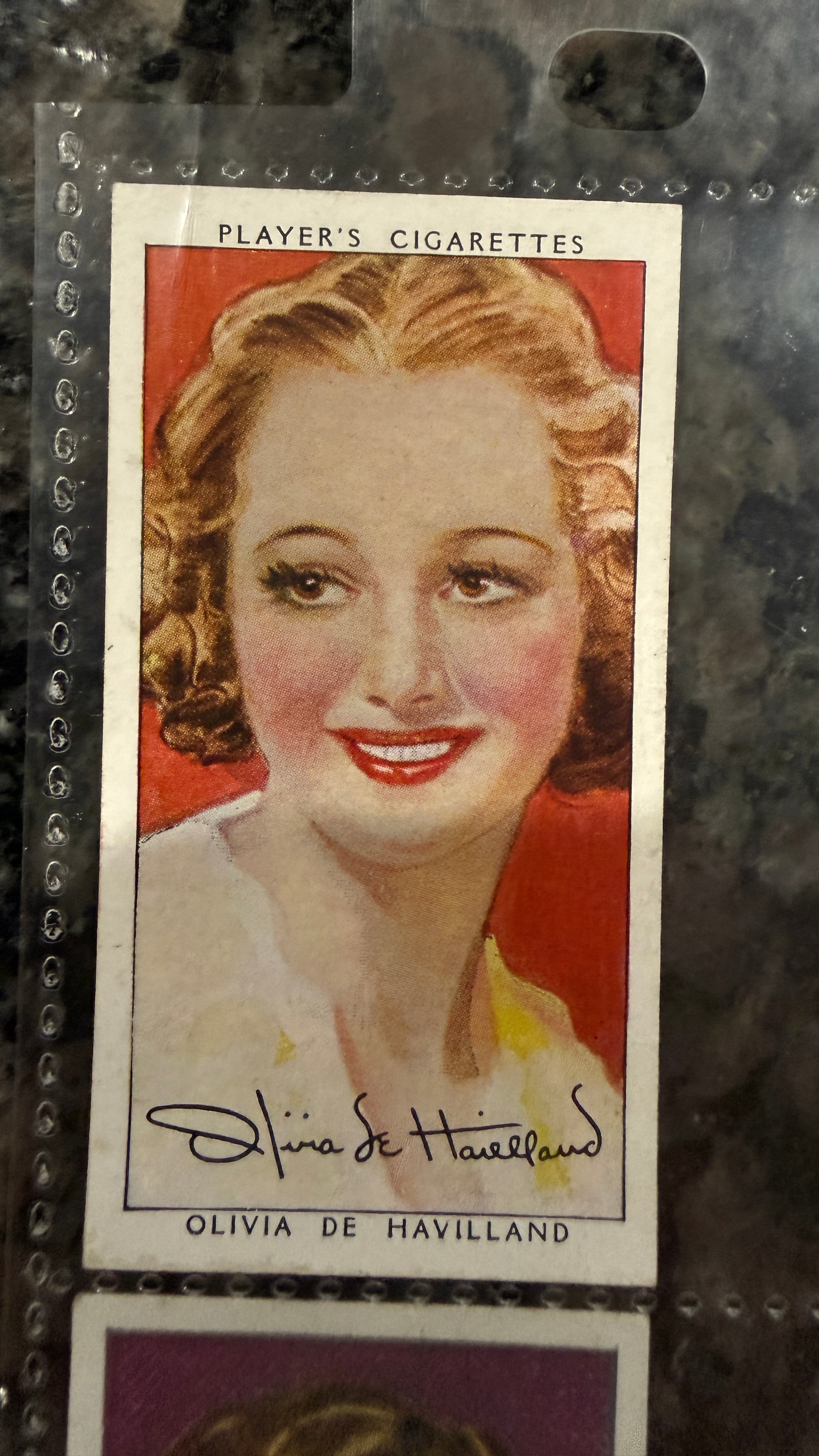 Vintage lot of original 1930s Film Star Mini cards of Hollywood Stars