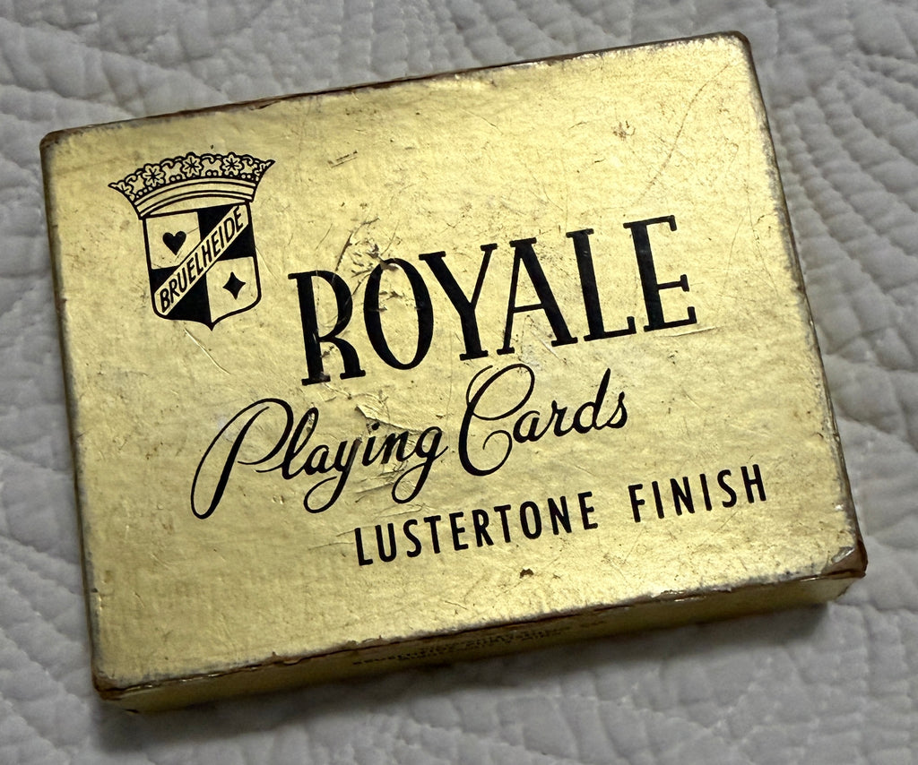 VINTAGE ROYALE PLAYING CARDS